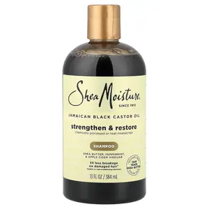 Shea Moisture Jamaican Black Castor Oil Shampoo, 13 fl oz (384 ml) Shea Moisture Jamaican Black Castor Oil Shampoo, 13 fl oz (384 ml)