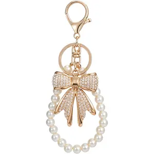 ChicBag Haven Versatile Bow For Women Girls Sparkling Rhinestone Elegant Design Secure Clasp Adorn Your Purse Backpack Daily Use And Special Occasions Fashion Gift