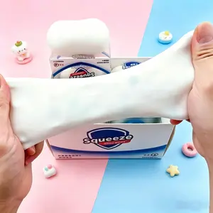 [Crunch Soap Squish] Boxed Slow Rising ASMR Squishy Stress Anxiety Relief Fidget Toys for ADHD Realistic Soap Squeeze Toy