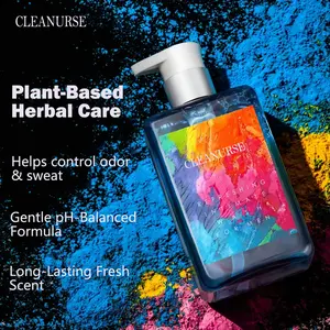 Plant-Based Men's Intimate Cleanser - Gentle pH-Balanced Formula for Unmatched Freshness & Odor Defense