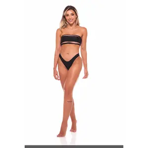 Sandra High Leg Bikini Bottom