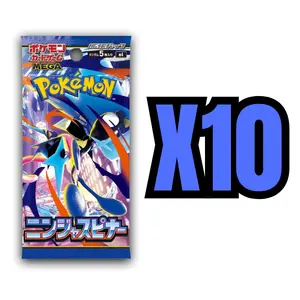 Ninja Spinner Booster Pack - X10 Pokemon Booster Packs