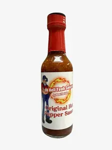 BearTheVoice Oh Hell Yeah Sauces Original Hot Pepper Sauce