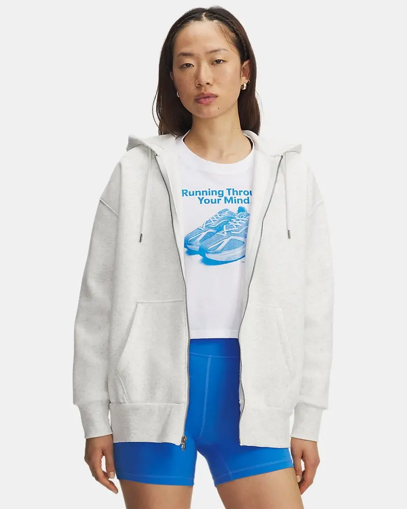 Under Armour Icon Fleece Women's Oversized Full-Zip