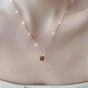 Alloy Geometric Necklace, Fashion Chain Jewelry Necklaces for Women