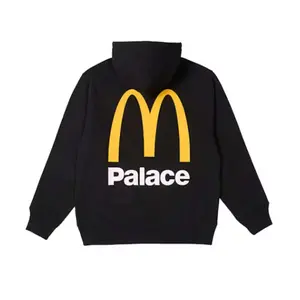 Palace x McDonald's Logo Hood Black Authentic Brand New Fashion Streetwear Hypebeast Limited Gift