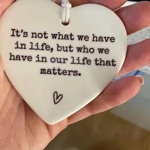 Acrylic Positive Message Gift, Sentimental Keepsake for Loved Ones, Perfect for Celebrating Relationships & Special Moments, Home Decor Gift