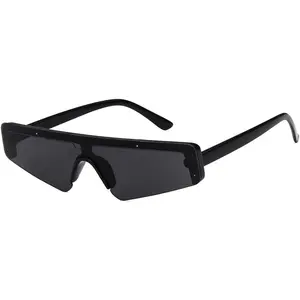 Wrap-Around Sunglasses, Fashionable - Lens UV Protection Shades for Men & Women