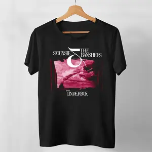 Siouxsie And The Banshees Classic T-shirt, Black Tinderbox Sweatshirt, Siouxsie Sioux Hoodie, postpunk Tees, rock band, Steven Severin, juju, tinderbox, join hands