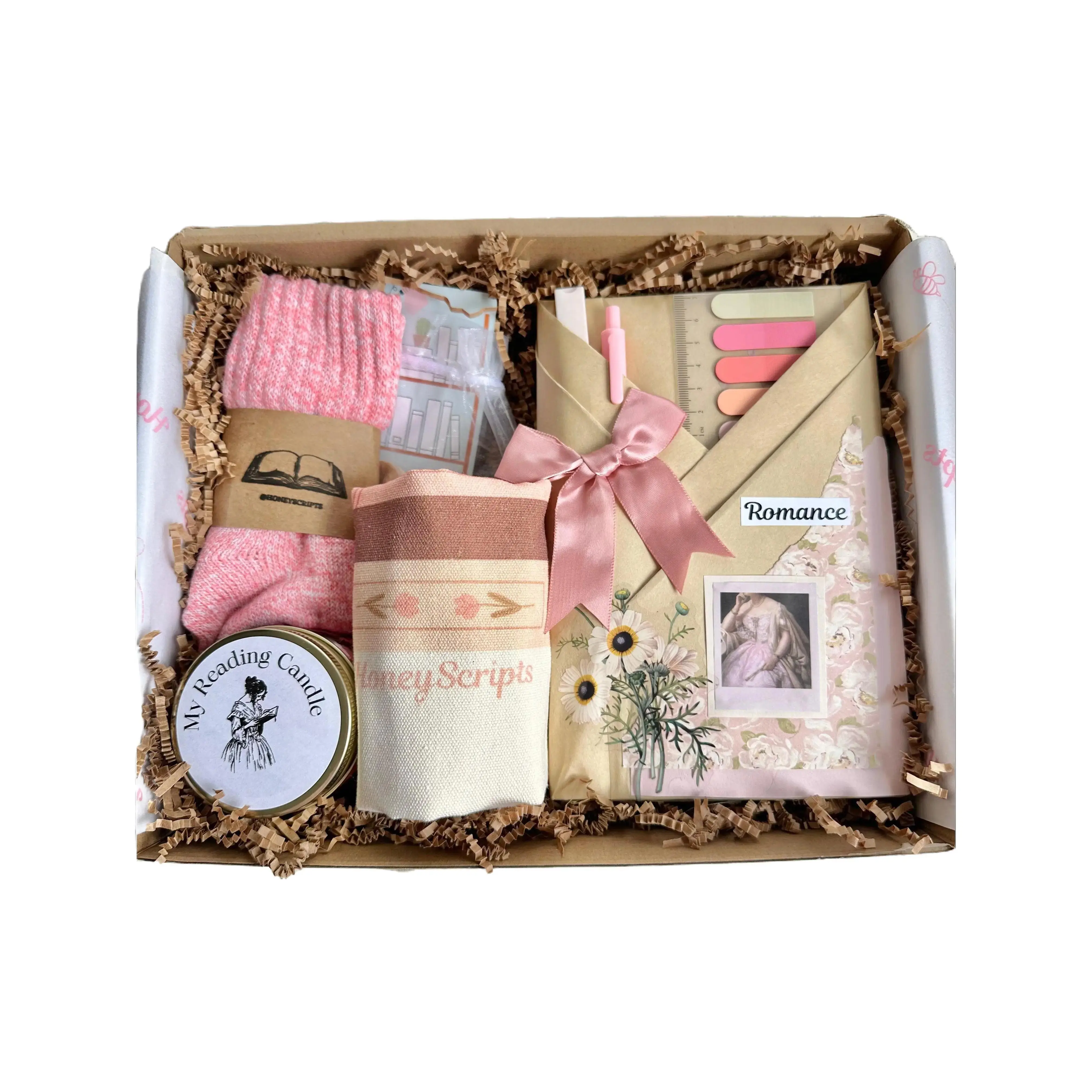 Blind Date With A Book – Cozy Reader’s Box With Add-ons Personalized Gift