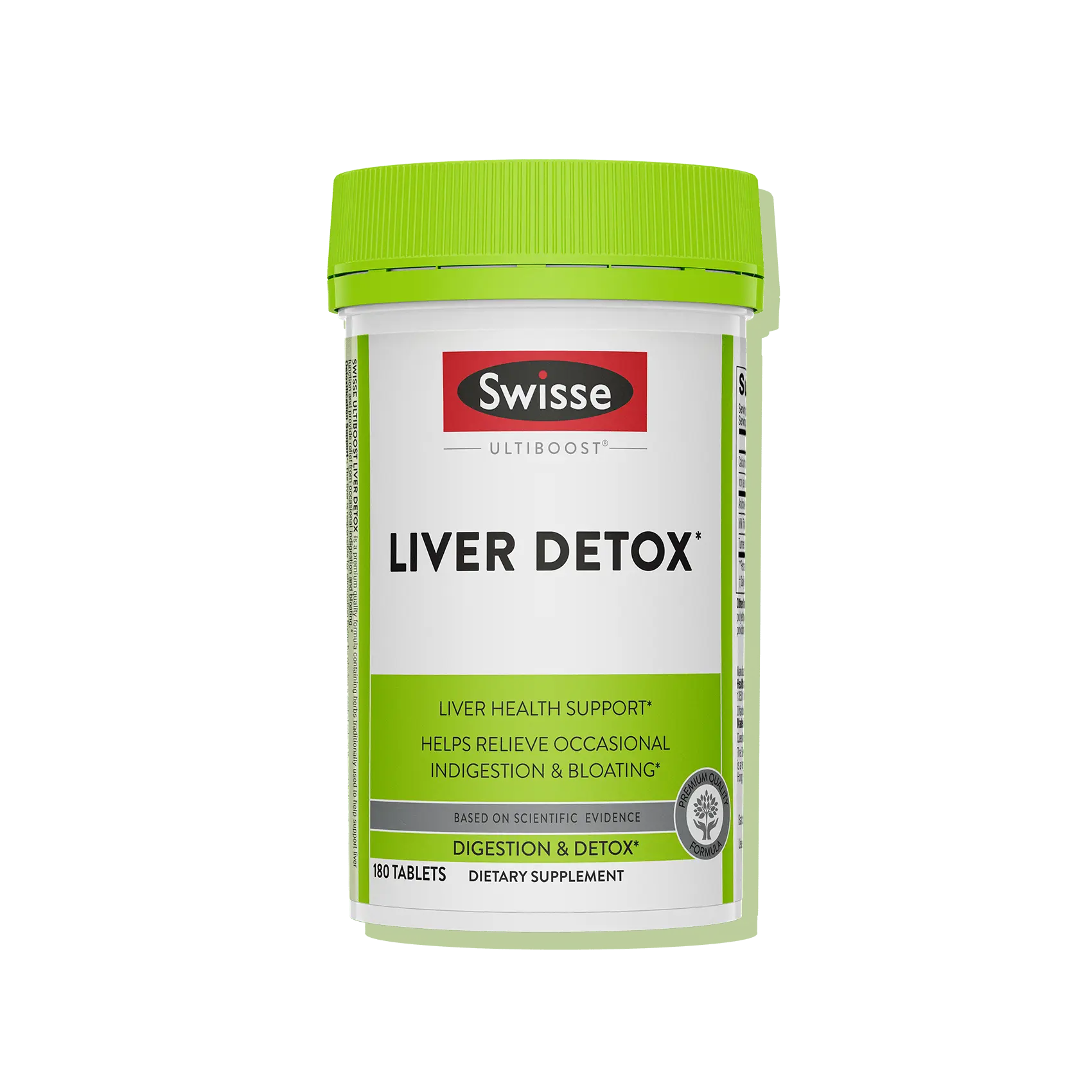 Swisse Milk Thistle Liver Detox - Liver Cleanse & Liver Support - Milk Thistle + Turmeric + Artichoke Extract