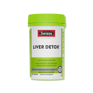 Swisse Milk Thistle Liver Detox - Liver Cleanse & Liver Support - Milk Thistle + Turmeric + Artichoke Extract