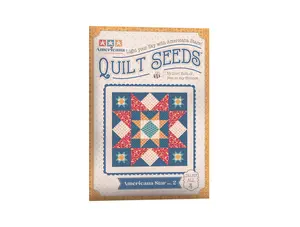 Americana | Quilt Seeds™ Star No. 2 | Quilt Block Pattern by Lori Holt | 28" x 28"