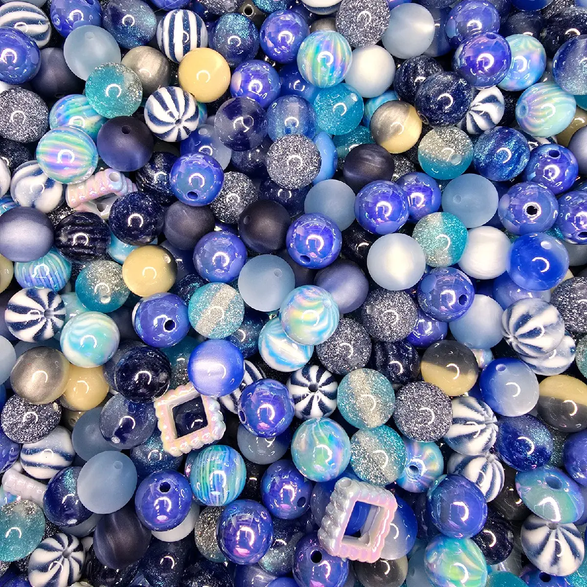 Premium Bead Mixes - Unique Style Bead Mixes with Variety of Colors and Shapes for DIY Projects and Jewelry Making - Beaded Tassel Charms & Adjustable Beaded Design - High-Quality Materials Ensure Durability and Beauty