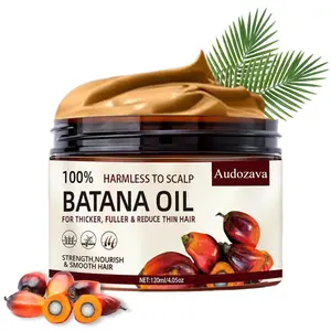100% Unrefined Raw Batana Oil for Hair Growth Dr. Sebi Organic Pure from Honduras with Keratin, Coffee Extract & Other Ingredients to Enhance Efficacy for Thicker, Strength (4.02 oz, Butter)