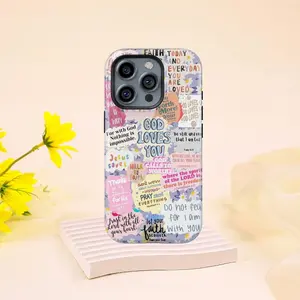 Christian Case, Cute Jesus Bible Verse Cover for iPhone