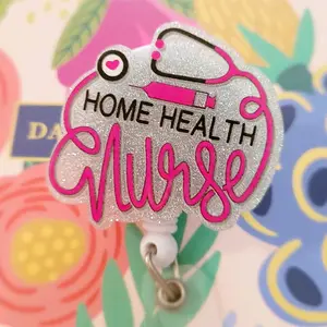 Home Health Nurse Badge Reel