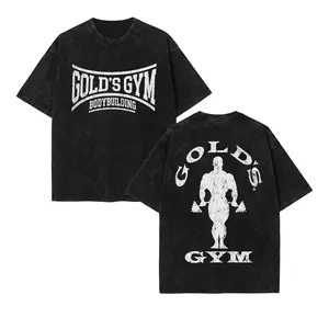 Bodybuilding Gold's Gym Washed Tee, Workout Tank, Gym Washed Tee, Workout Tee, Men's Sport Outfit, Gym Men's Top, Training Tank, Gym Apparel, Gym Workout Men