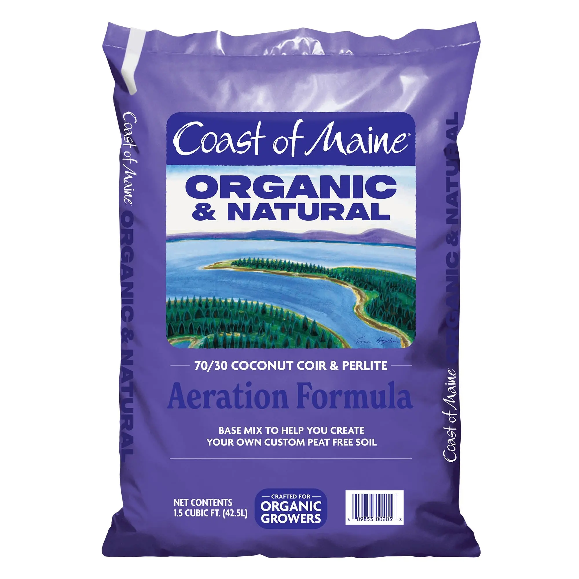 Coast of Maine Stonington Blend Organic & Natural Aeration Formula for Custom Soil, 1.5 CF