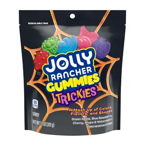 JOLLY RANCHER TRICKIES Gummies Assorted Fruit Flavored, Halloween Candy Bag, 7.1 oz