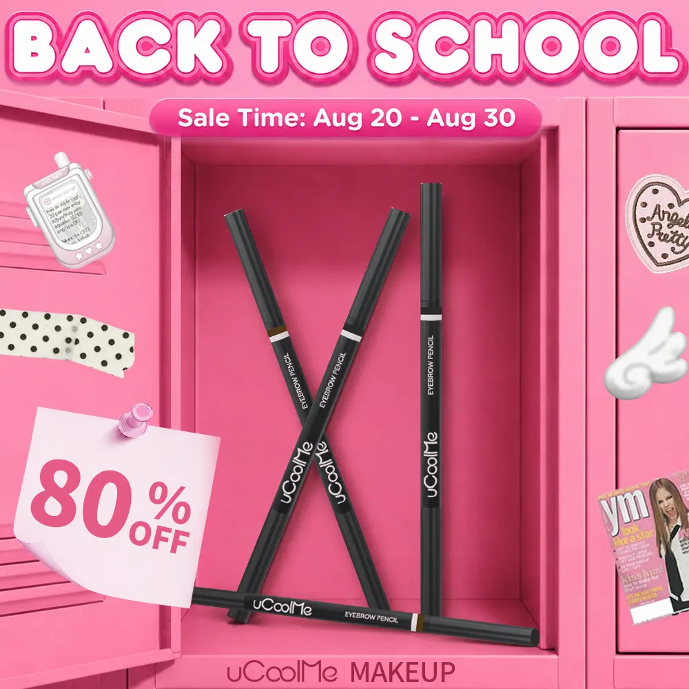 uCoolMe Smooth Machete Eyebrow Pencil, 1 Count Long Lasting Real Hair Brow Pencil, Waterproof Blade Eyebrow Pencil –Eye Brow Makeup Tool, Makeup Accessories, Cosmetic Product for Women 24H Stay, No Smudge, Easy Natural Brows #tiktokshopbacktoschool