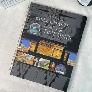 Rose Book of Bible Charts Maps & Time Lines Spiral Bound Portable Christian Study Reference with 200 Full Color Charts Maps and Time Lines for Easy Access and Note Taking