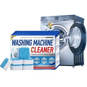 New Upgraded Model Washing Machine Cleaner Descaler,Highly Effective Descaling Agent,Deep Cleaning Tablets For HE Front Loader Top Load Washer Deodorizer,Clean Inside Drum And Laundry Seal,Household Essentials,Cleaning Supplies