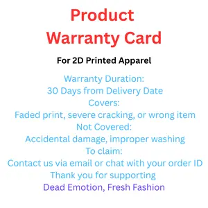 Product Warranty Online Card