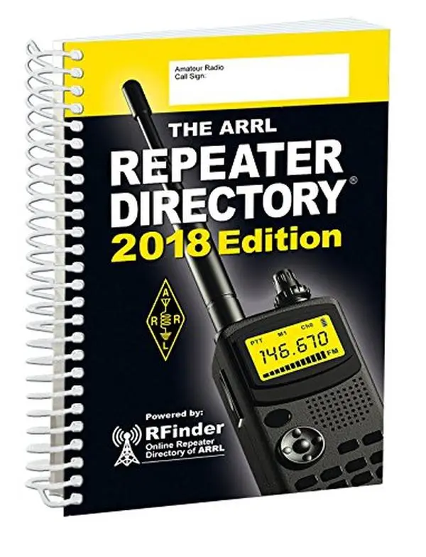 USED Book - The ARRL Repeater Directory 2018 by ARRL Inc (Unknown) - english