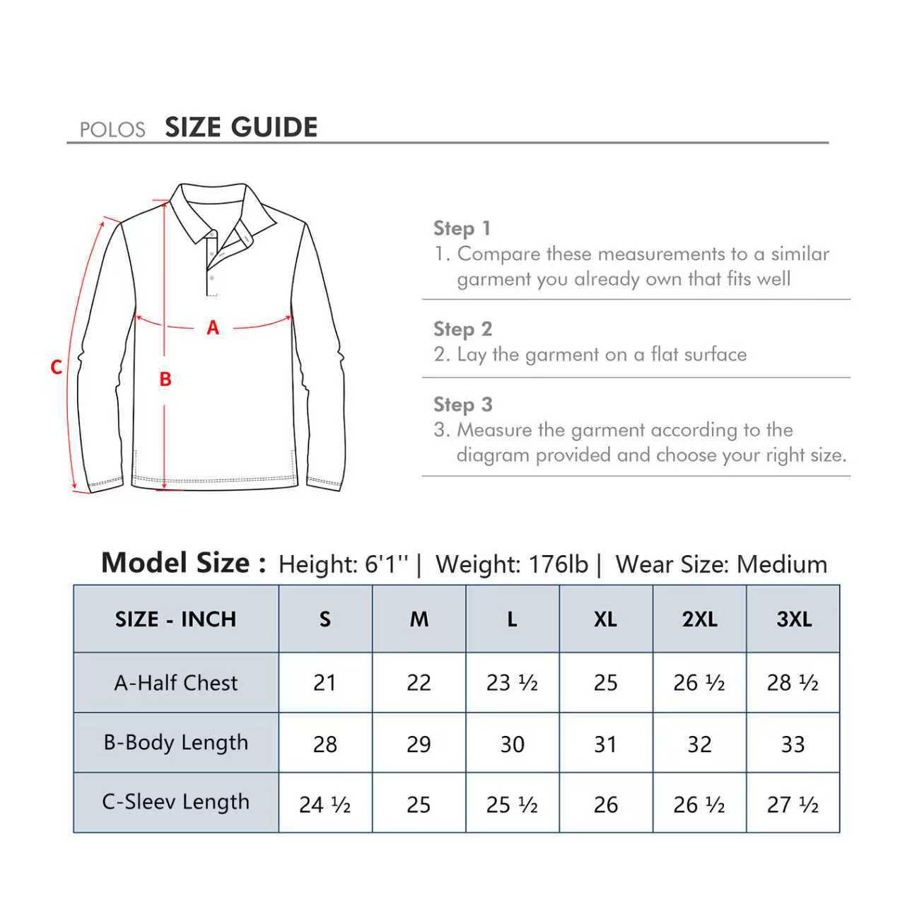 MAELREG Mens Golf Shirt Short and Long Sleeve Moisture Wicking Dry Fit Performance Solid Casual Pique Golf Polo Shirts for Men SpringStatements