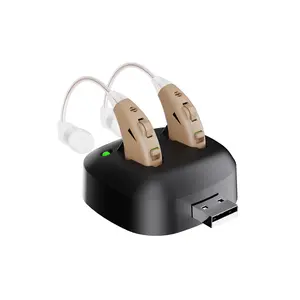 True Hearing Aids (Not Amplifier) for Seniors Rechargeable Hearing Loss Professional with Charging Dock