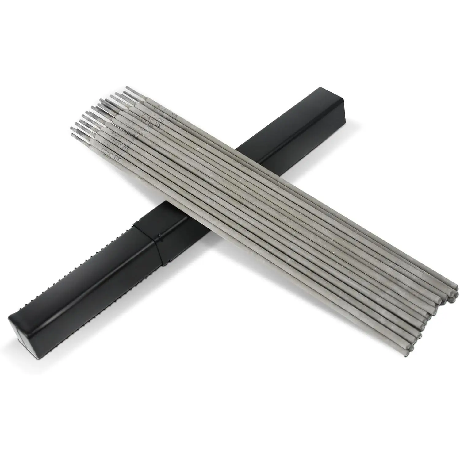 Carbon Steel Welding Electrode Rods, E4303 (J422) Grade, 3/32"-1/8" Sizes, Low Spatter for Beautiful Welds (3/32" Size, 1lb Pack)