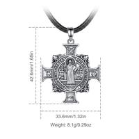 STYLE 2 St Benedict Cross Medal