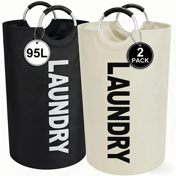 Black + White (25.1gal Large Capacity)