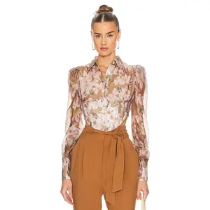Bardot Valentina Corset Top in Lily Floral
