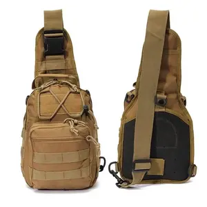 Tactical Chest Bag Backpack Men's Molle Crossbody Sling Messenger Shoulder Pack