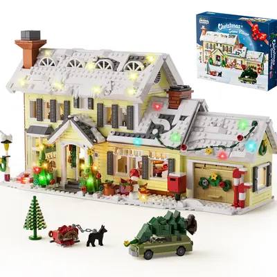 Home Alone Lego House Display TikTok Shop - Main Image
