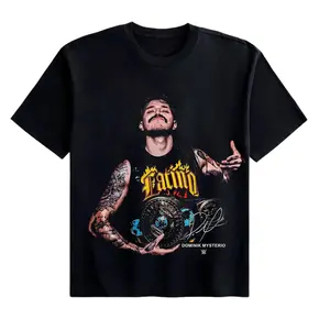 Dominik Mysterio Tee Shirt, Wrestlers Tee, Fashion Cotton, Full Sizes, For Men, For Women