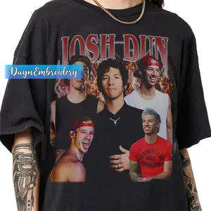 [Sale Up To 40%] Vintage 90s Graphic Style Josh Dun T-shirt, Josh Dun Gifts For Man And Women Unisex T-shirt