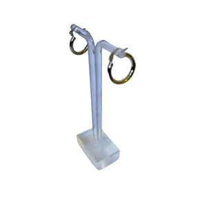 Argollas lisas pequeñas con cierre de click