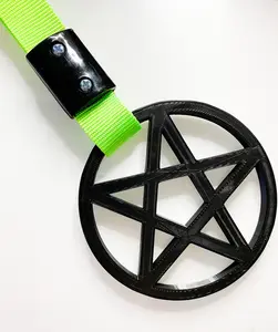 Tsurikawa JDM Ring Charm Japanese Pentagram Shaped Subway Handle - 3D Printed