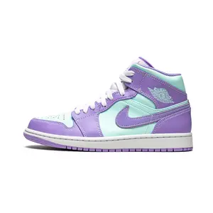 Air Jordan 1 Mid "Purple Pulse / Glacier Blue" 554724 500