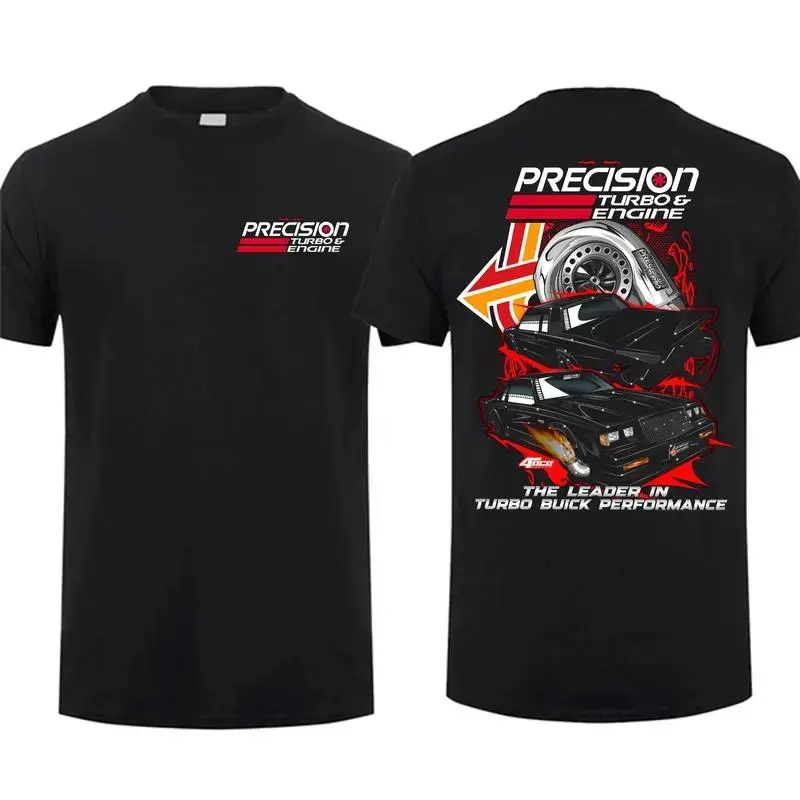 Unisex Cotton Turbo Engine Performance Short Sleeve T-Shirt - High-Boost Racing Graphics Tee for Auto Enthusiasts, Muscle Car & Street Racer Style Sports Top