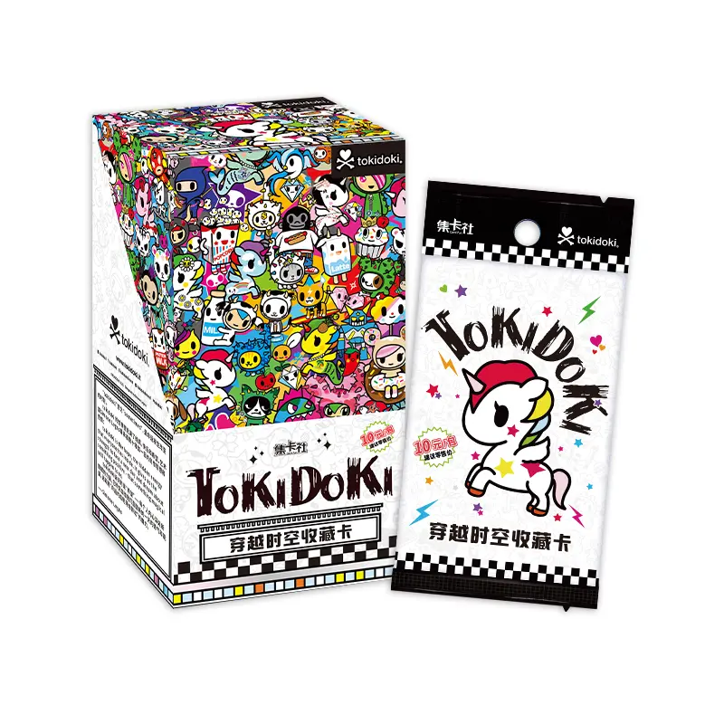 Cardfun Tokidoki 16 Packs Collectible Trading Card Official Anime TCG CCG Collection Card Booster Packs
