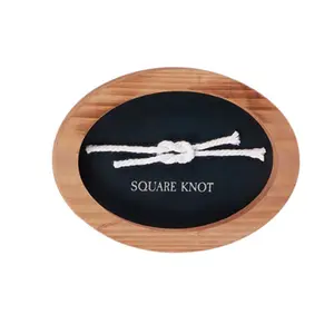 Oval Square Knot Sign