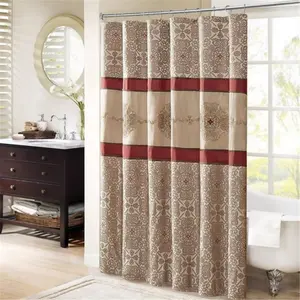 Madison Park  Donovan Embroidered Shower Curtain