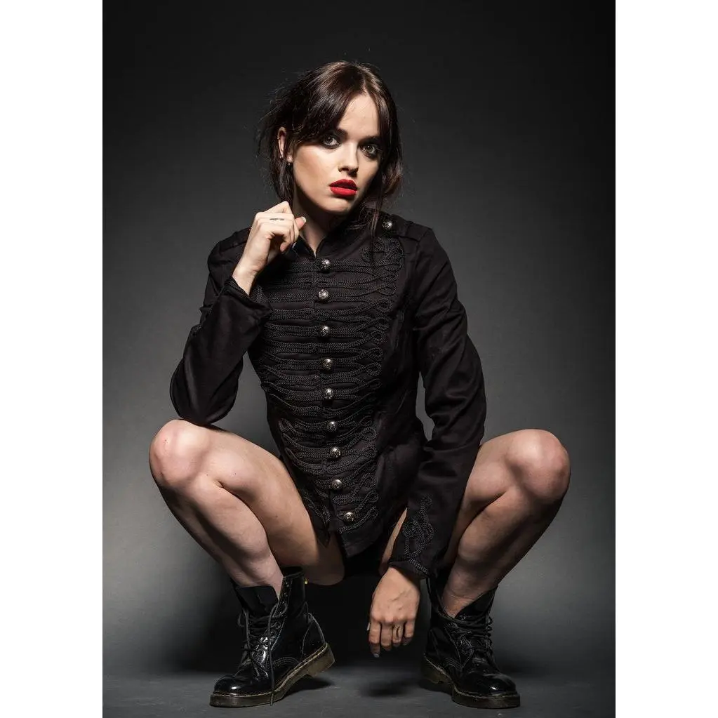 After Midnight Steampunk Military Jacket