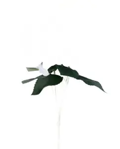 16" Fabric Hydrangea Bush x5 – White