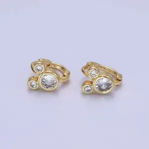 Mouse Huggie Earrings