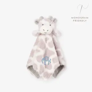 Plush Giraffe Baby Security Blanket